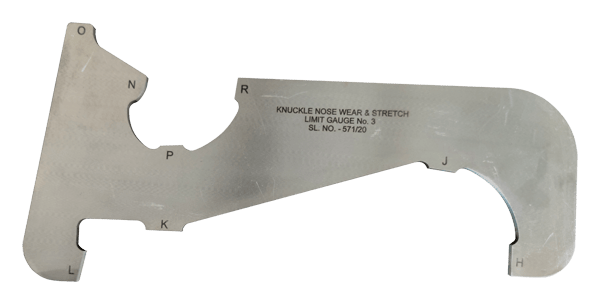 Knuckle Stretch and Nose Wear Gauge