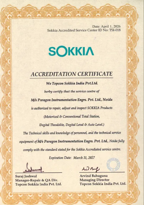 Accreditation Certificate